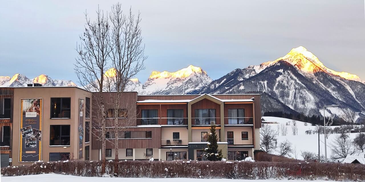 Frontansicht Winter _© Landhotel Das Stocker